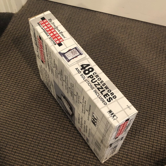 NEW YORK TIMES CROSSWORD COMPANION ROLL-A-PUZZLE SYSTEM & VOL 3 UNOPENED - Picture 11 of 14